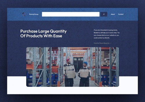 Web Development Package Example: Blueberry