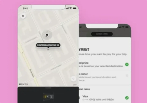 Mobile App Development Package Example: Real-Time Taxi Booking App
