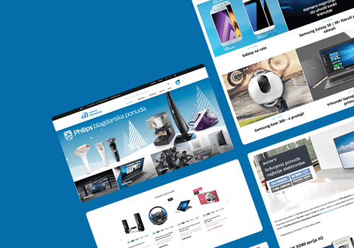 E-Commerce Development Package Example: Sancta Domenica - Cutting edge e-commerce technology solution