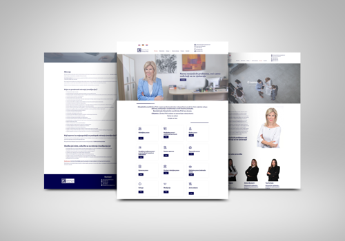 Web Design Package Example: Lawyer Office Prlić Website