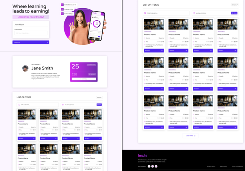Web Development Package Example: Lewte - Web Development & Design
