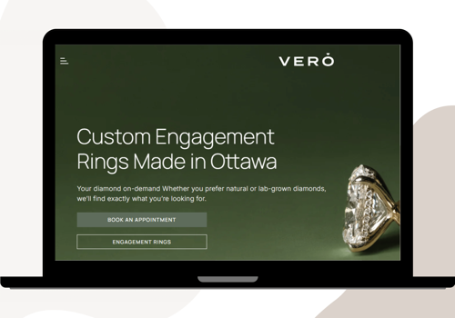 UX/UI Design Package Example: Shopify design and development - VERO