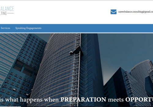 Search Engine Optimization Package Example: Career Balance Consulting