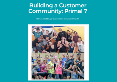 Marketing Strategy Package Example: Building a Customer Community
