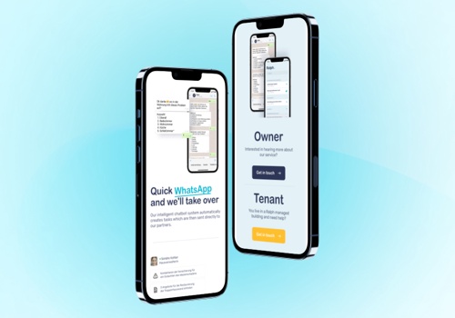 Web Development Package Example: Customer Portal for a Property management company