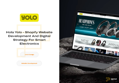 UX/UI Design Package Example: Hola Yolo - Shopify Website Development