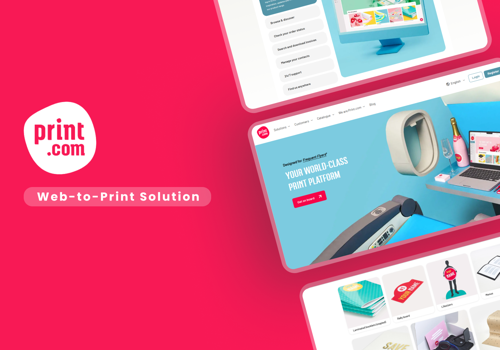 IT Staff Augmentation Package Example: Web-to-Print Solution