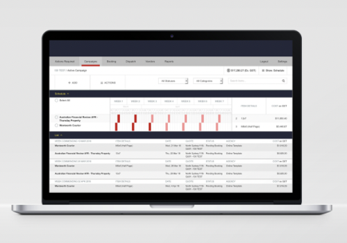 UX/UI Design Package Example: CAMPAIGNxpress