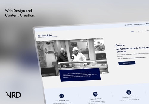 Search Engine Optimization Package Example: R. Perkins & Sons - Website Design & SEO