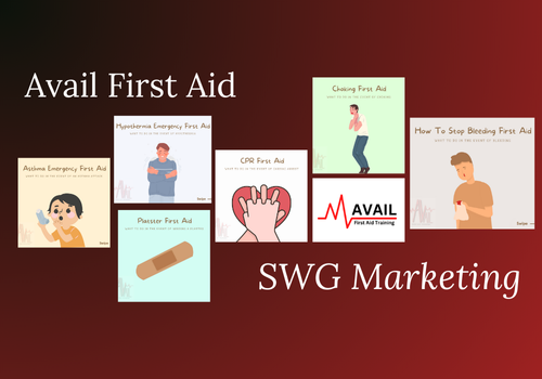 Social Media Marketing Package Example: Avail First Aid Social Media