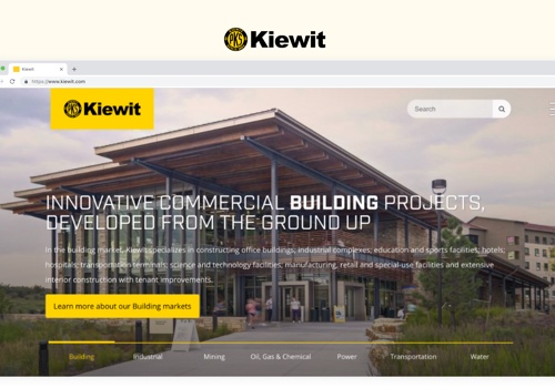 Custom Software Development Package Example: Kiewit Corporation