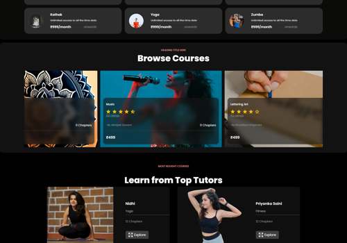 Web Development Package Example: HOBIT Web Application and Website Redesign