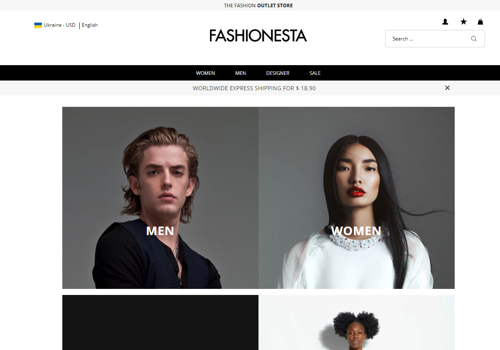 Web Development Package Example: Fashionesta