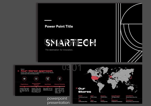 Graphic Design Package Example: PowerPoint Design Smartech