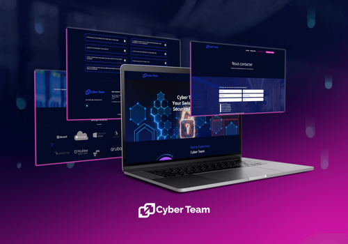 Web Design Package Example: Cybersecurity WordPress Website – Divi