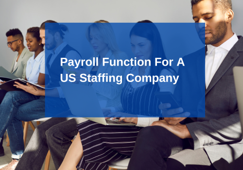 Accounting Package Example: Payroll Function For A US Staffing Company