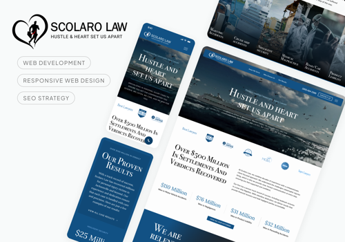 Web Design Package Example: Scolaro Law - Website