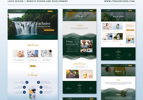 Web Development Package Example: Wholesome Care