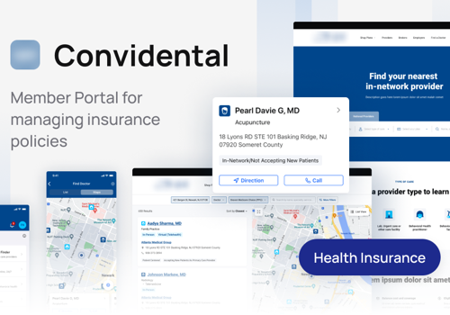 UX/UI Design Package Example: Health Insurance Member Portal