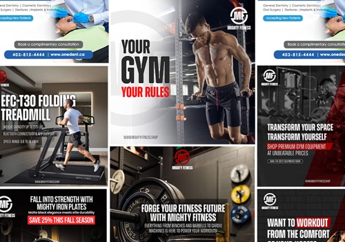 Advertising Package Example: Mighty Fitness