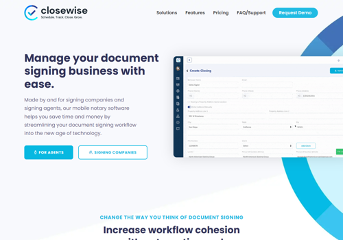 Web Development Package Example: CloseWise