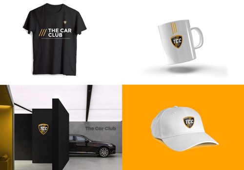 Branding Package Example: Car Club