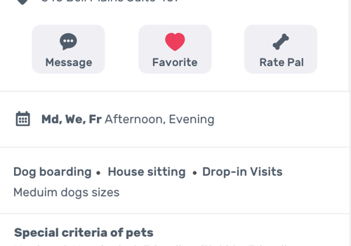 Mobile App Development Package Example: Matchmaking Platform for Dog Owners