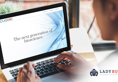 Web Design Package Example: Rebranding + Website for Biosciences