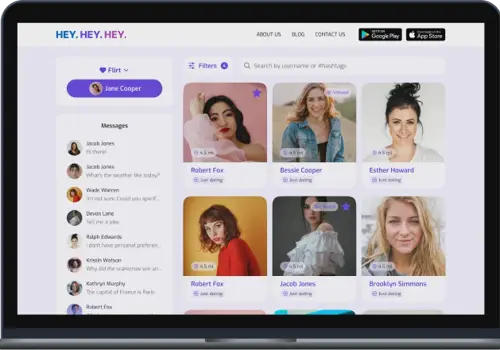 Mobile App Development Package Example: HEY.HEY.HEY