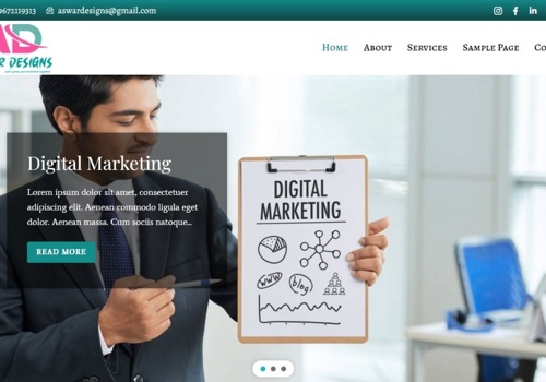 UX/UI Design Package Example: Digital Agency & Consultant