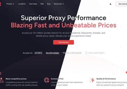 Web Development Package Example: IpnProxy | Blazing Fast Proxies