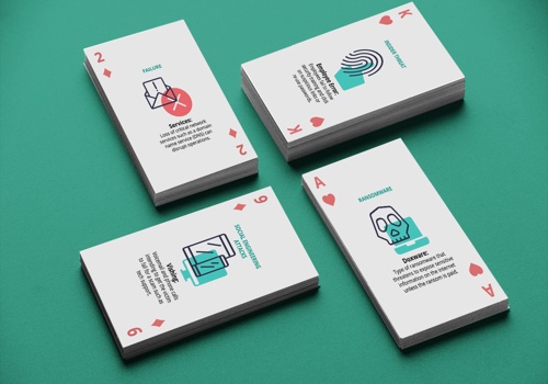Content Marketing Package Example: Westchester MultiCultural Playing Cards Mock-up