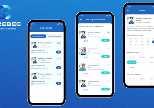 Web Development Package Example: carebee- Health and medical services