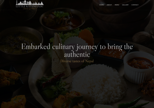 Search Engine Optimization Package Example: Business portfolio website for restaurant