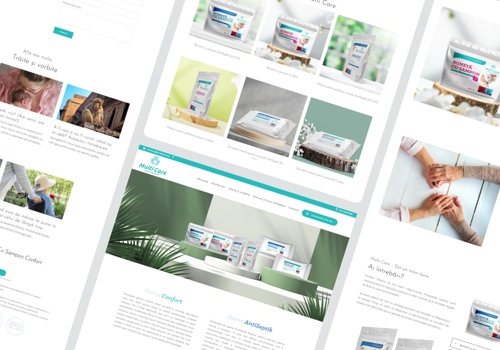 Branding Package Example: Multi Care: Revolutionary Personal Care