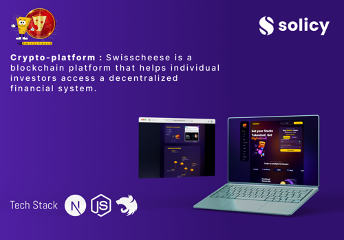Web Development Package Example: Swisscheese: Crypto-platform