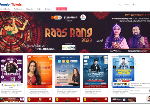 UX/UI Design Package Example: Leading International Event Booking Platform