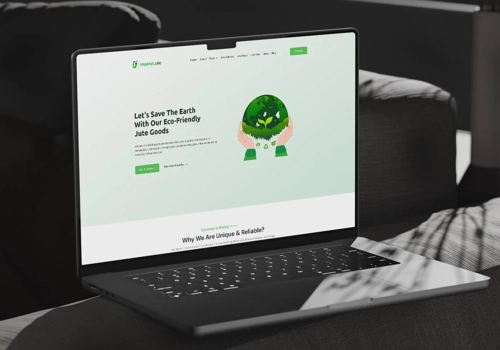 Web Design Package Example: Website Design & Development for Imperial Jute