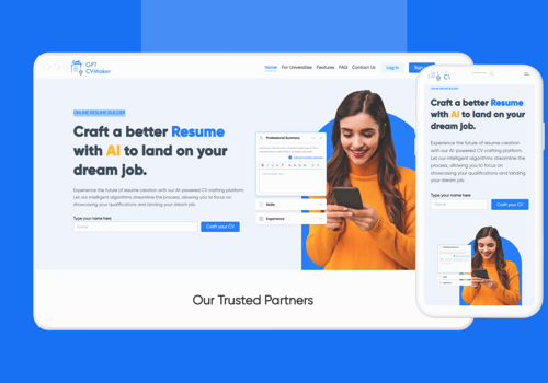 Custom Software Development Package Example: GPT CV MAKER