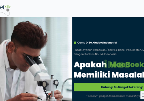 Search Engine Optimization Package Example: Dr Gadget Indonesia