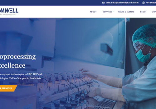 Custom Software Development Package Example: Web Development for Asia's Largest Biologics CDMO