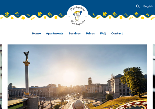 E-Commerce Development Package Example: Eshop for luxury apartments in Kyiv