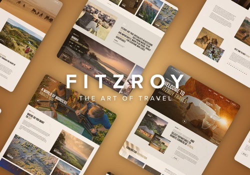 Web Design Package Example: Fitzroy Travel