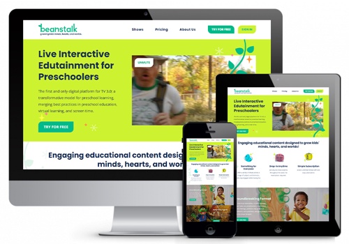 Web Design Package Example: Model for Preschool Education