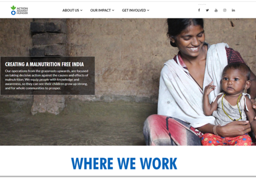 UX/UI Design Package Example: NGO