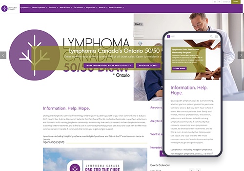 Search Engine Optimization Package Example: Lymphoma Canada