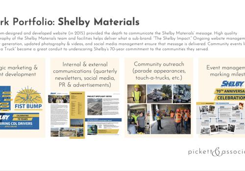 Branding Package Example: Supporting a 70-year-old Aggregate Company