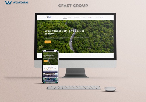Web Design Package Example: Portfolio - Corporate Website