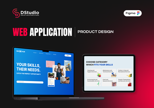 UX/UI Design Package Example: BidXHub — UX/UI design