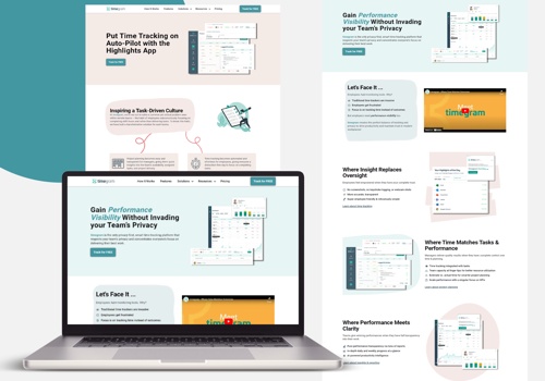 Web Development Package Example: Design complete Wordpress website forTime Gram